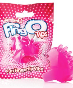 Screaming O Fingo Tips Pink