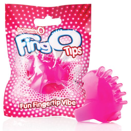 Screaming O Fingo Tips Pink