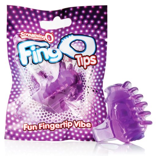Screaming O Fingo Tips Purple
