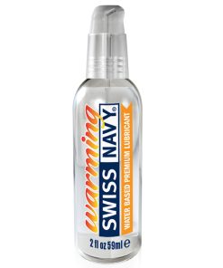 Swiss Navy Warming Water-Based Lubricant 2 Oz.