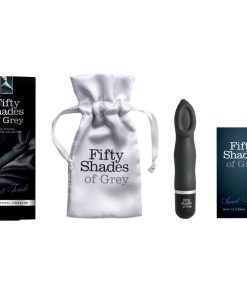 Fifty Shades Of Grey Sweet Touch Silicone Mini Clitoral Vibrator Black