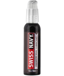 Swiss Navy Premium Silicone Anal Lubricant 4 Oz.