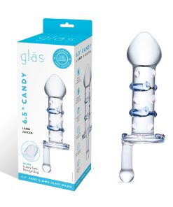 Glas 6.5 In. Candy Land Juicer Rotating Dildo