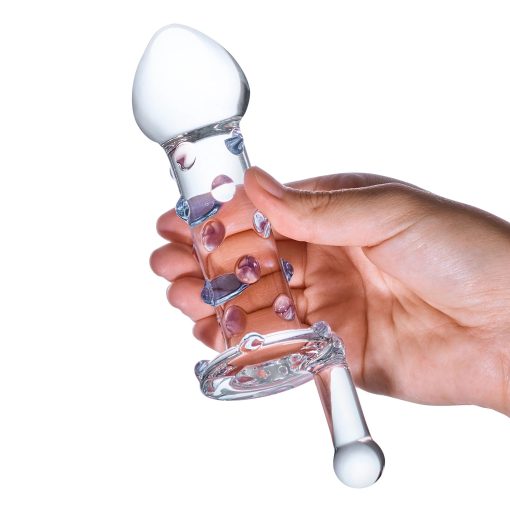 Glas 6.5 In. Candy Land Juicer Rotating Dildo - Image 4