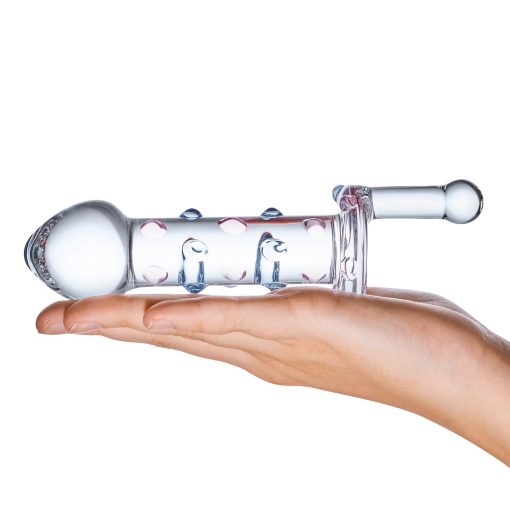 Glas 6.5 In. Candy Land Juicer Rotating Dildo - Image 5