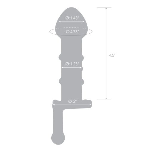 Glas 6.5 In. Candy Land Juicer Rotating Dildo - Image 7