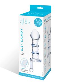 Glas 6.5 In. Candy Land Juicer Rotating Dildo