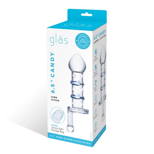 Glas 6.5 In. Candy Land Juicer Rotating Dildo - Image 8