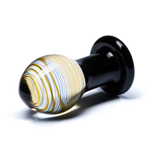 Glas 3.5 In. Galileo Glass Butt Plug - Image 3