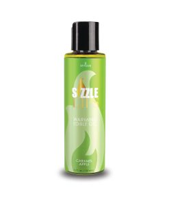 Sensuva Sizzle Lips Warming Edible Gel Caramel Apple 4.2 Oz.