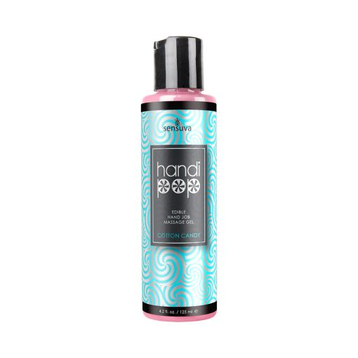 Sensuva Handipop Edible Hand Job Massage Gel Cotton Candy 4.2 Oz.