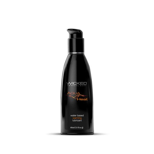 Wicked Aqua Heat Water-Based Warming Lubricant 2 Oz.
