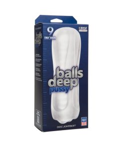 Balls Deep - 9In Stroker - Pussy Frost