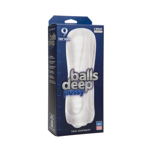 Balls Deep - 9In Stroker - Pussy Frost