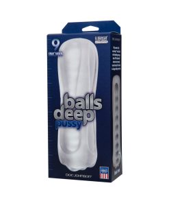 Balls Deep - 9In Stroker - Pussy Frost