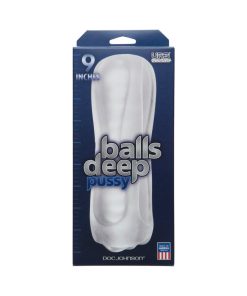 Balls Deep - 9In Stroker - Pussy Frost