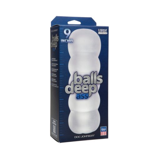 Balls Deep - 9In Stroker - Ass Frost