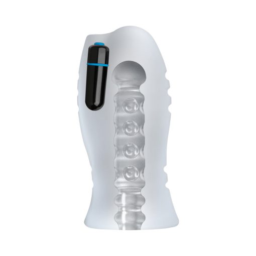 Optimale Vibrating Stroker - Massage Beads Frost - Image 3