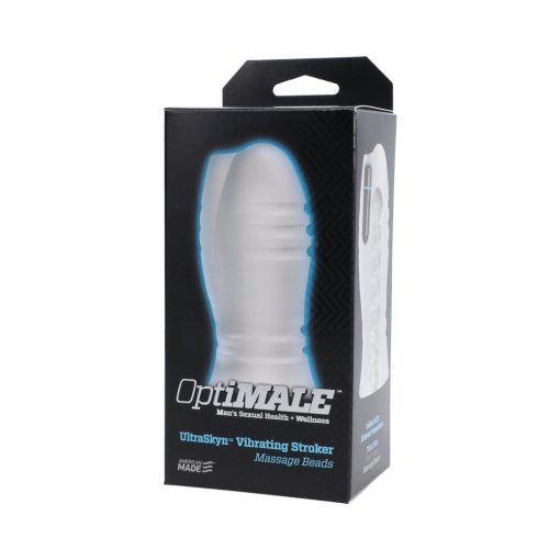 Optimale Vibrating Stroker - Massage Beads Frost - Image 4