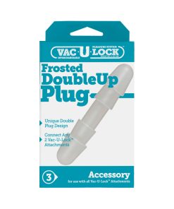 Vac-U-Lock - Frosted Doubleup Plug Frost