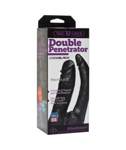 Vac-U-Lock - Double Penetrator - The Naturals Codeblack