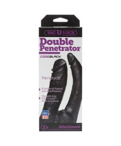 Vac-U-Lock - Double Penetrator - The Naturals Codeblack
