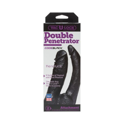 Vac-U-Lock - Double Penetrator - The Naturals Codeblack - Image 3