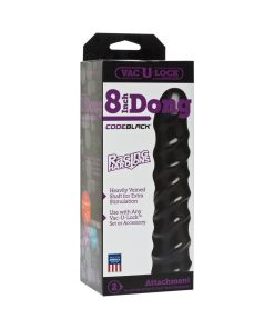 Vac-U-Lock - 8In Dong - Raging Hard-Ons Codeblack