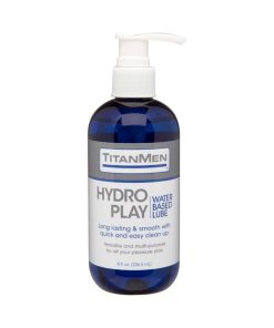 Titanmen - Hydro- Play Water Based Glide 8Oz.