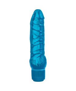 Juicy Jewels Cobalt Breeze Flexible Realistic Vibrator Blue