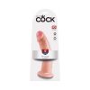 King Cock 9 In. Cock Realistic Dildo With Suction Cup Beige