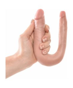 King Cock Double Trouble Small 5 In. Realistic Dual-Ended Dildo Beige