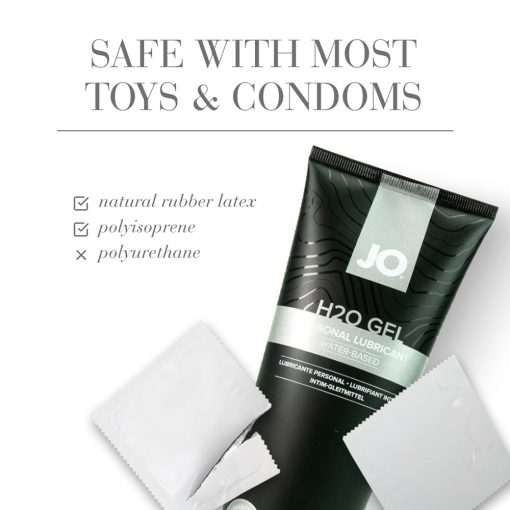 Jo H2O Gel Water-Based Personal Lubricant 4 Oz. - Image 3