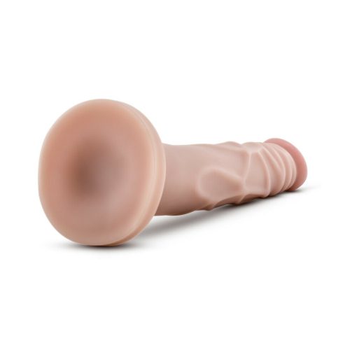 Au Naturel Ronnie 7.5 In. Posable Dual Density Dildo Beige - Image 5