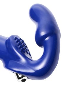 Strap U Revolver Ii Strapless Strap-On Dildo Blue