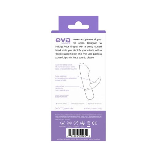 Vedo Eva Mini Vibe Orgasmic Orchid - Image 9