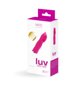 Vedo Luv Mini Vibe Hot In Bed Pink