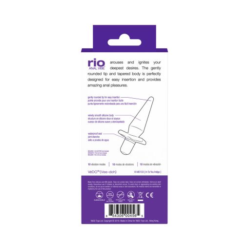 Vedo Rio Anal Vibe Into You Indigo - Image 9