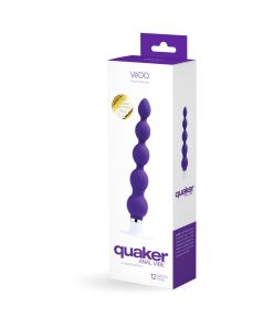 Vedo Quaker Anal Vibe Into You Indigo