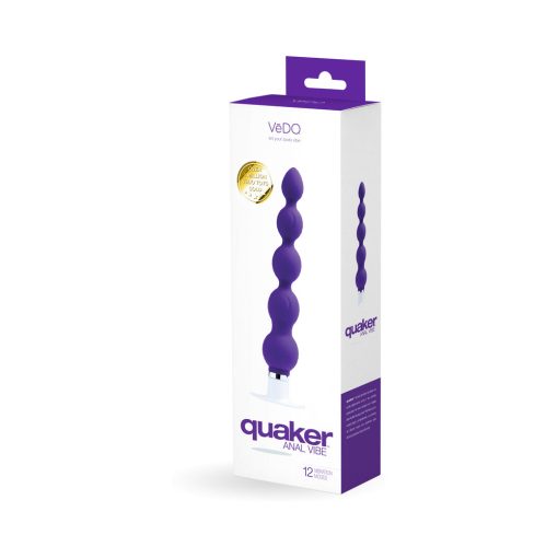 Vedo Quaker Anal Vibe Into You Indigo - Image 5