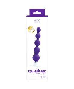 Vedo Quaker Anal Vibe Into You Indigo
