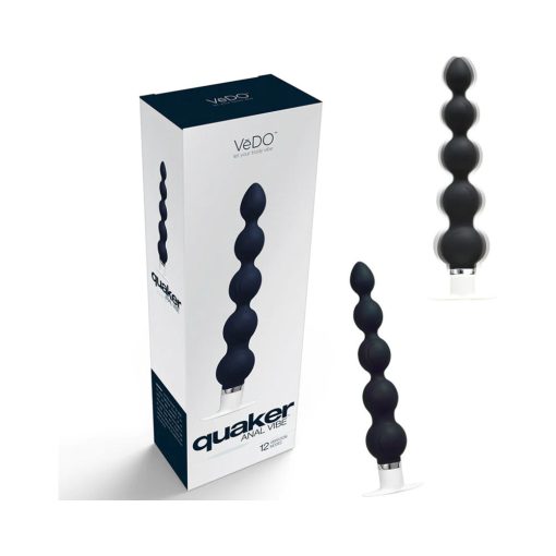 Vedo Quaker Anal Vibe Just Black