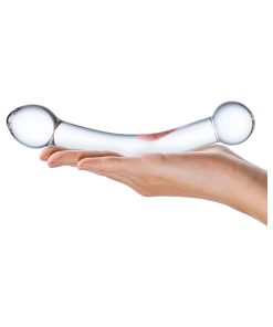 Glas 7 In. Curved Glass G Spot Stimulator