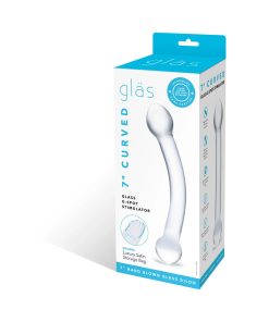Glas 7 In. Curved Glass G Spot Stimulator