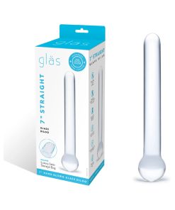 Glas 7 In. Straight Glass Dildo