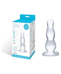 Glas 4 In. Glass Butt Plug