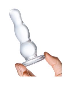 Glas 4 In. Glass Butt Plug