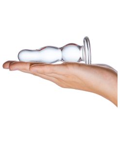 Glas 4 In. Glass Butt Plug