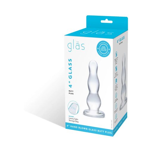 Glas 4 In. Glass Butt Plug - Image 8