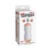 Pdx Tight Grip Pussy & Mouth Dual Density Squeezable Masturbator Beige/White